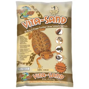 Meistverkauft Zoomed Vita-Sand Gobi Gold, Bodensubstrat, 4,5 kg